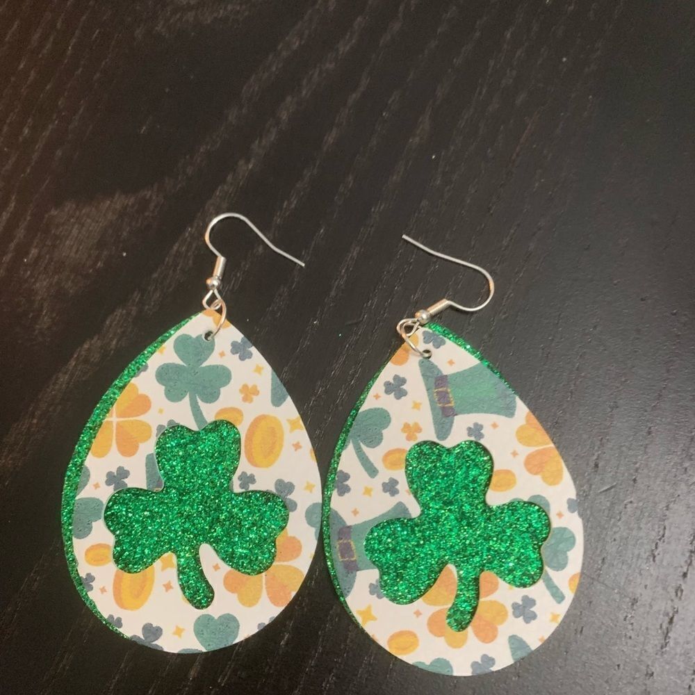 St Patricks Day Earrings
